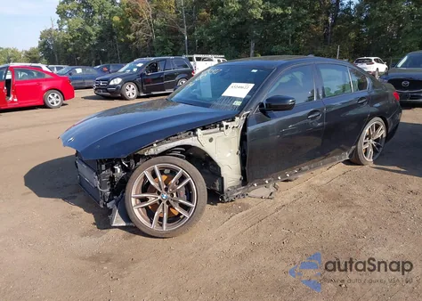 2021 BMW 3 Series M340I xDrive from USA, damaged, VIN 3MW5U9J09M8B92346